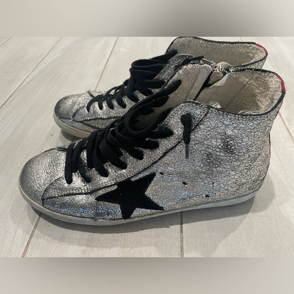 Golden Goose Leather Francy Sneakers size 39 - Picture 1 of 14
